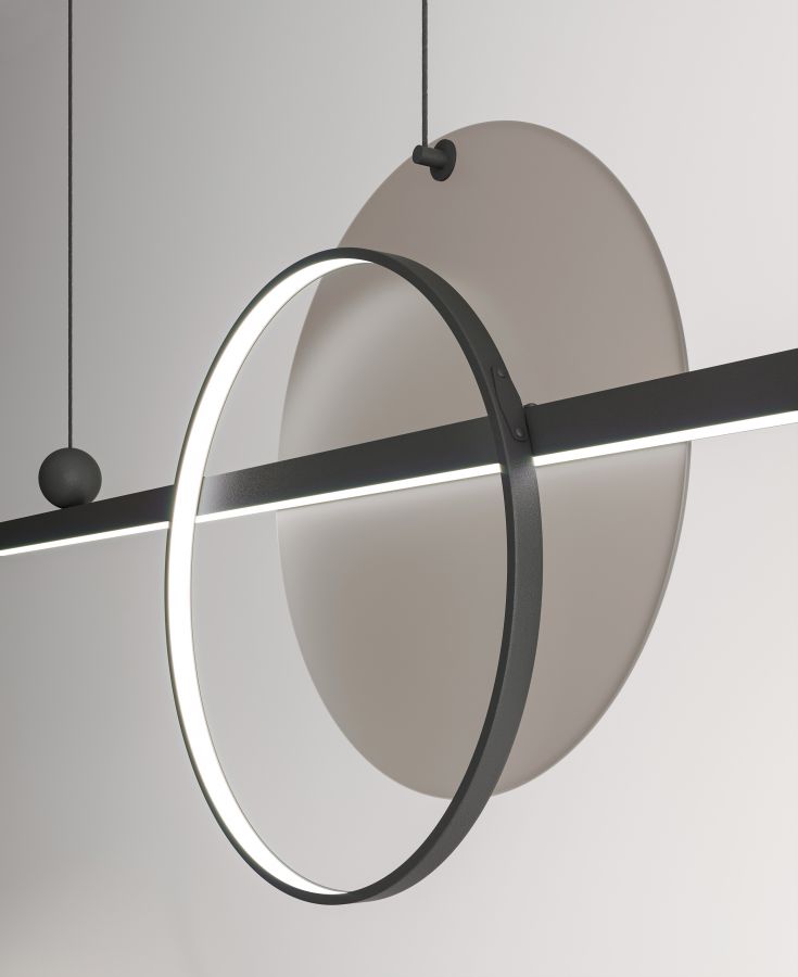 Купити Подвесной светильник MID glass 1500 від MAIIMO