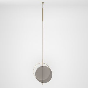 Pendant lamp MID glass L