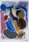 Купити Картина Blue giraffe 29.7×21.0 см (А4) від MAIIMO