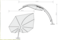 Купити Garden umbrella Icarus 300 sheet від MAIIMO