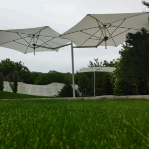 Garden umbrella Paraflex Duo KOLO 1 pole, 2 hat, 2 elbows
