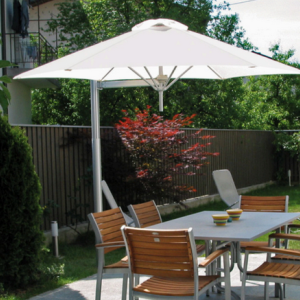 Garden umbrella Paraflex KOLO 1 pole, 1 cap, 1 elbow