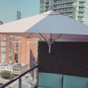 Garden umbrella Paraflex CIRCLE 1 cap, 1 elbow