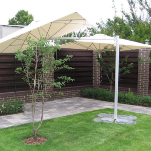 Garden umbrella Paraflex SQUARE 1 stem, 1 hat, 1 elbow