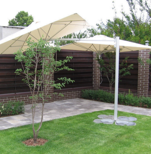 Купити Garden umbrella Paraflex SQUARE 1 stem, 1 hat, 1 elbow від MAIIMO