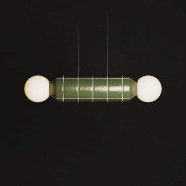 Navazi MONOCHROME medium horizontal lamp pendant light