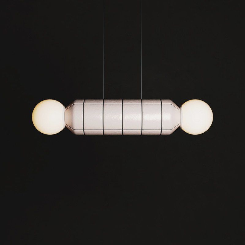 Купити Подвесной светильник Navazi MONOCHROME medium horizontal lamp від MAIIMO