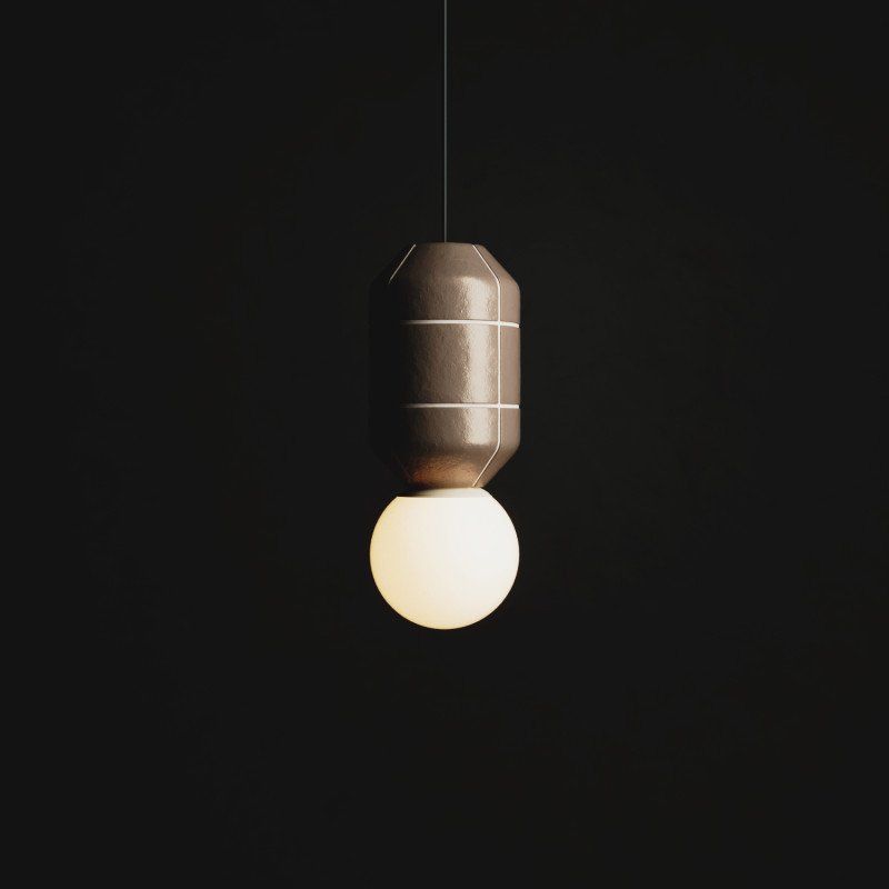 Купити Подвесной светильник Navazi MONOCHROME medium vertical pendant від MAIIMO