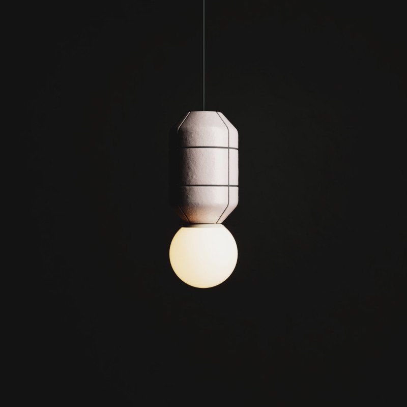 Купити Подвесной светильник Navazi MONOCHROME medium vertical pendant від MAIIMO