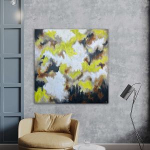 Painting BEGINNING 140*140 cm