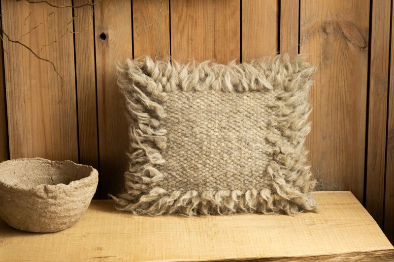 Купити Sheep wool pillow Meadow grass від MAIIMO