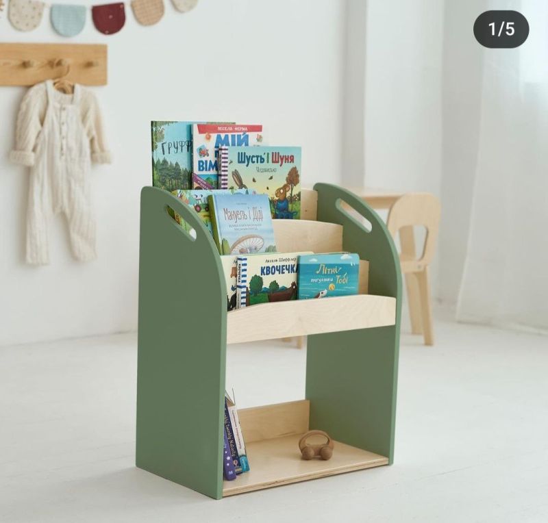 Купити Children's Montessori bookshelf small (colorful) від MAIIMO