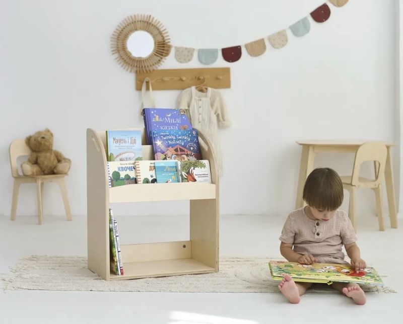 Купити Полочка для книг детская монтессори маленькая від MAIIMO
