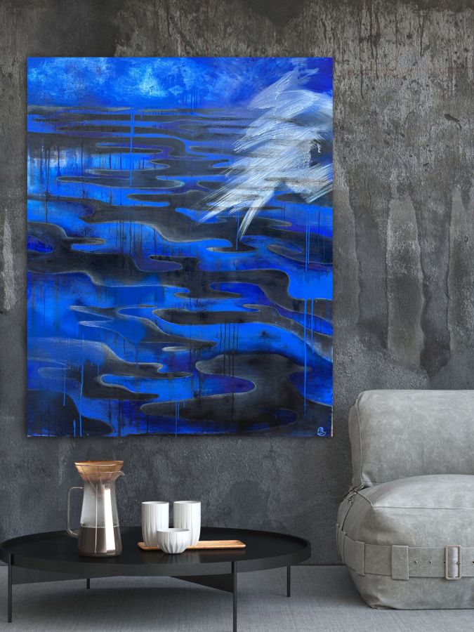 Купити Painting FLOOD 160*120 cm від MAIIMO