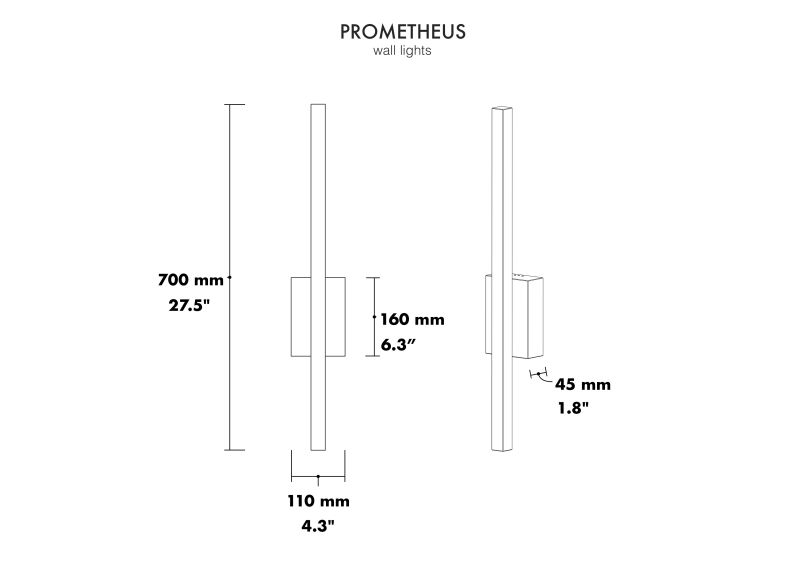 Купити Бра PROMETHEUS від MAIIMO