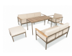 Купити Garden pouf Atlas lounge steel від MAIIMO