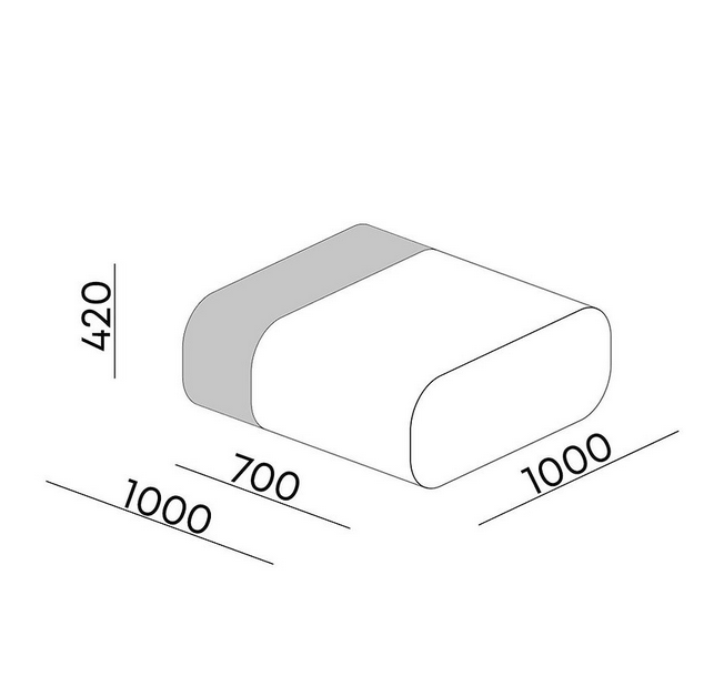 Купити Pouf Sigga M11-12  від MAIIMO