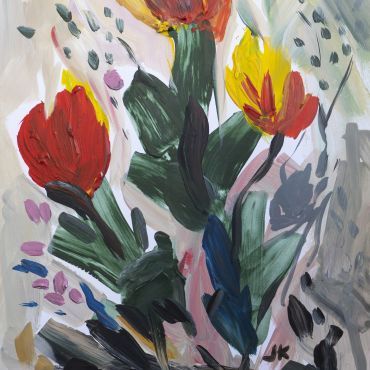 Картина Red Ranunculus 30*21 см
