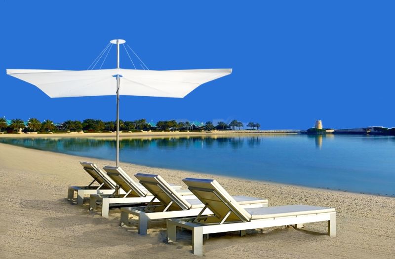 Купити Garden umbrella Infina KOLO 1 pole, 1 cap, with base, weighting від MAIIMO