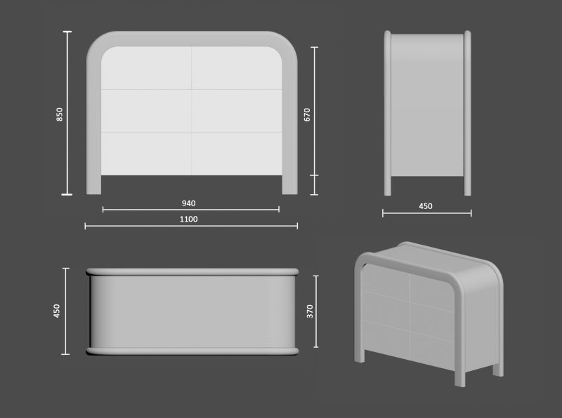 Купити Chest of drawers OBRII від MAIIMO