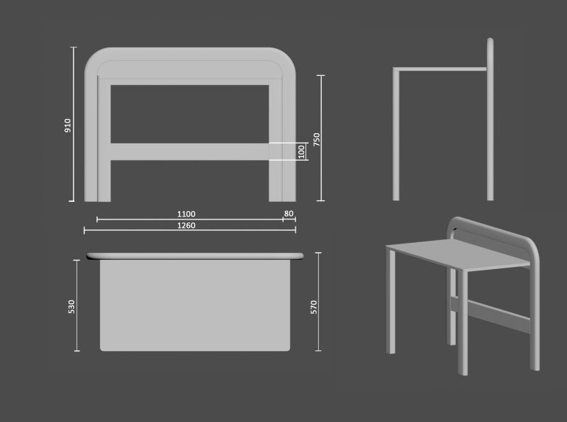 Купити Writing desk OBRII від MAIIMO