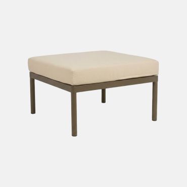 Garden pouf Atlas lounge steel