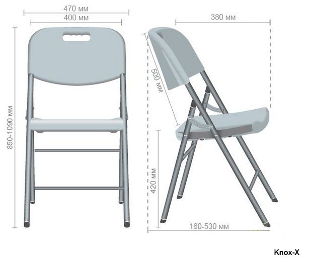 Купити Folding garden chair Knox  від MAIIMO