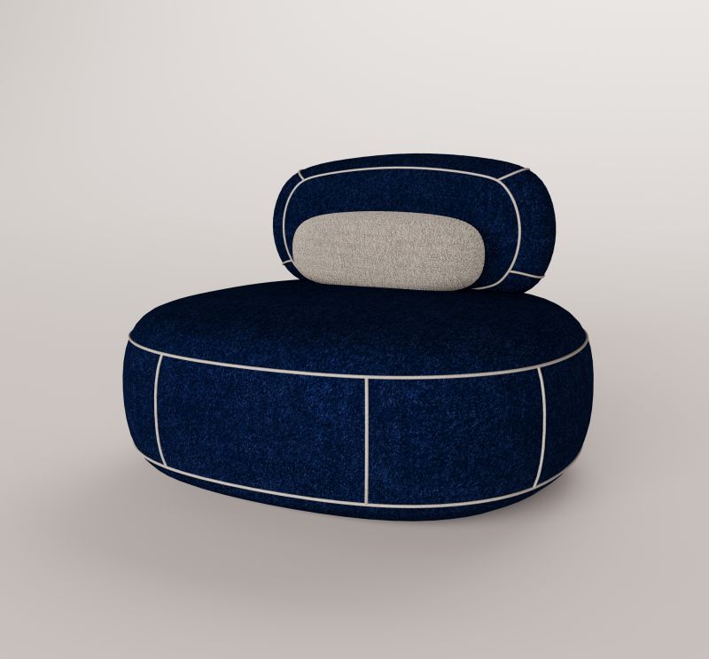 Купити Armchair SEAM with contrast seam від MAIIMO