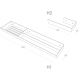 Купити Series of bathroom accessories STRIPE H  (holders) від MAIIMO