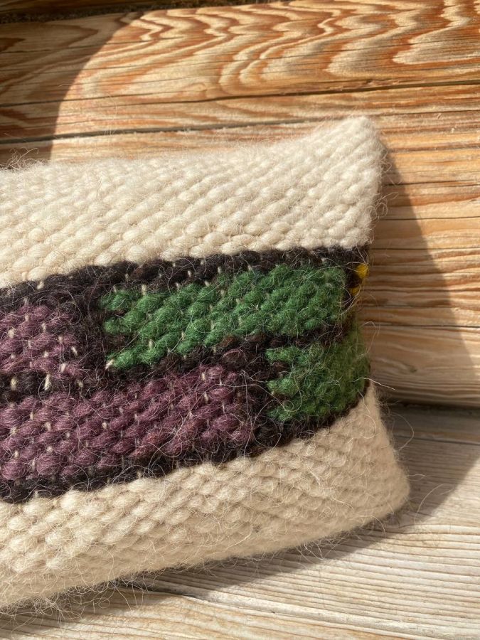 Купити Sheep wool pillow for Easter від MAIIMO
