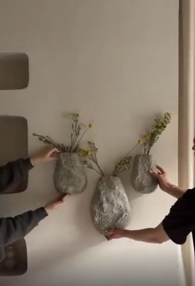 Купити Sculptural wall panel Vases від MAIIMO