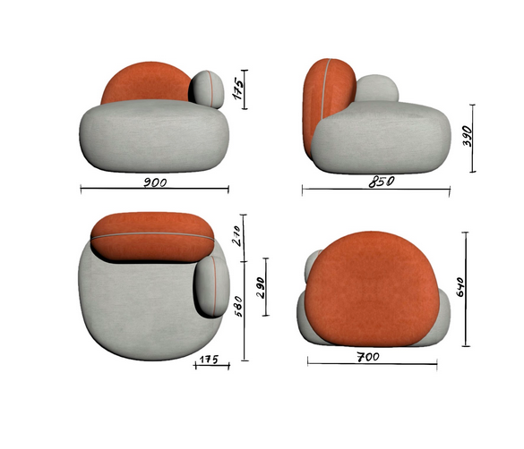 Купити Armchair SVITANOK від MAIIMO