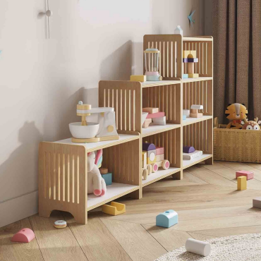 PonPon S+M+L Toy Shelving Unit