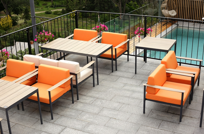Купити Garden table Atlas rectangular aluminum від MAIIMO
