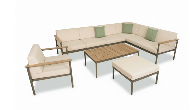 Купити Garden coffee table Atlas rectangular aluminum від MAIIMO