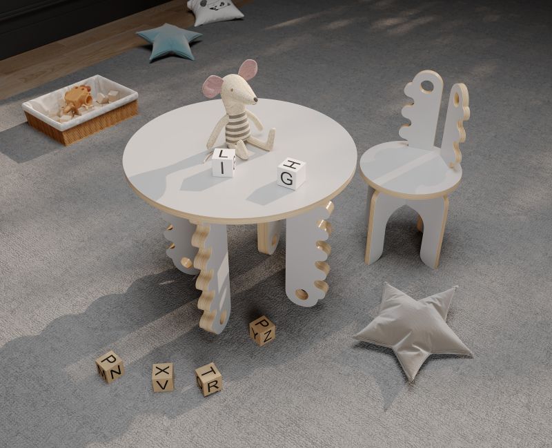 Купити Children's table round NUMO від MAIIMO