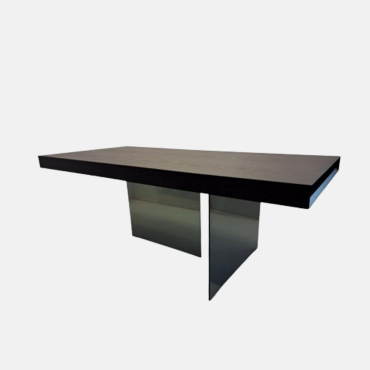 Table on glass support Levitation 2
