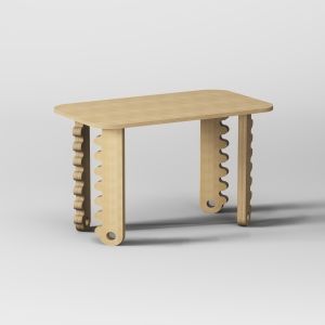 Сhildren's table rectangular NUMO