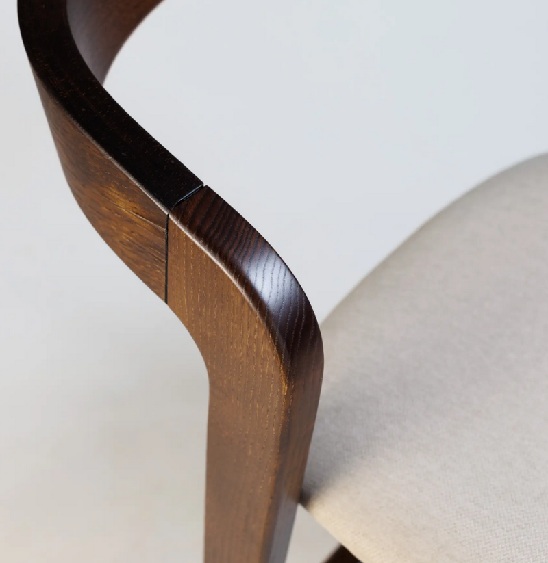 Купити Semi-bar stool Floki New dark walnut від MAIIMO