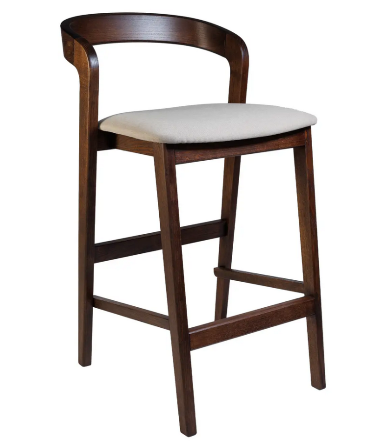 Купити Semi-bar stool Floki New dark walnut від MAIIMO