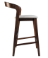 Купити Semi-bar stool Floki New dark walnut від MAIIMO