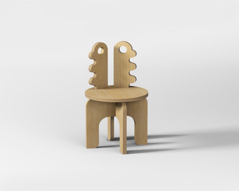 Купити Children's chair with a back NUMO від MAIIMO