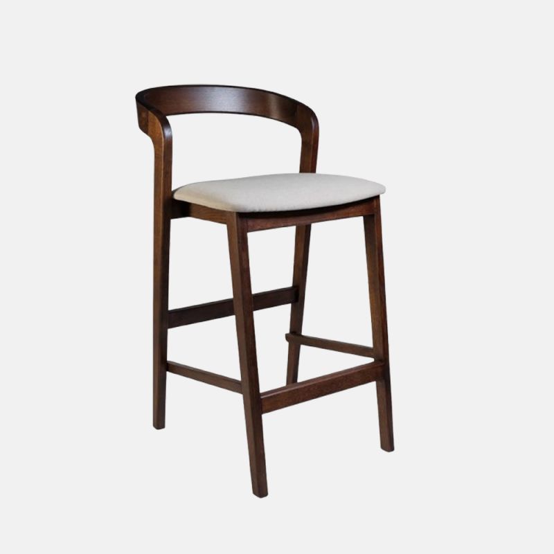 Купити Semi-bar stool Floki New dark walnut від MAIIMO