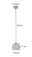 Купити Hanging lamp (chandelier) Bowl P150 від MAIIMO