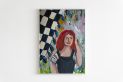 Купити Картина The girl gazes into the future 29.7×21.0 см (А4) від MAIIMO