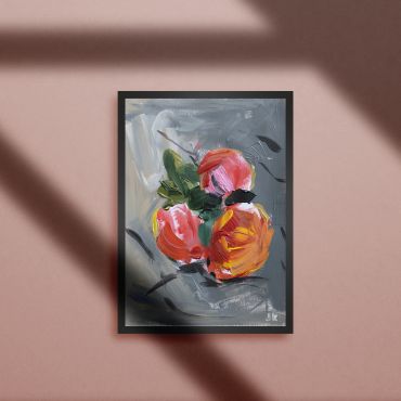 Картина Three Roses 30*21 см