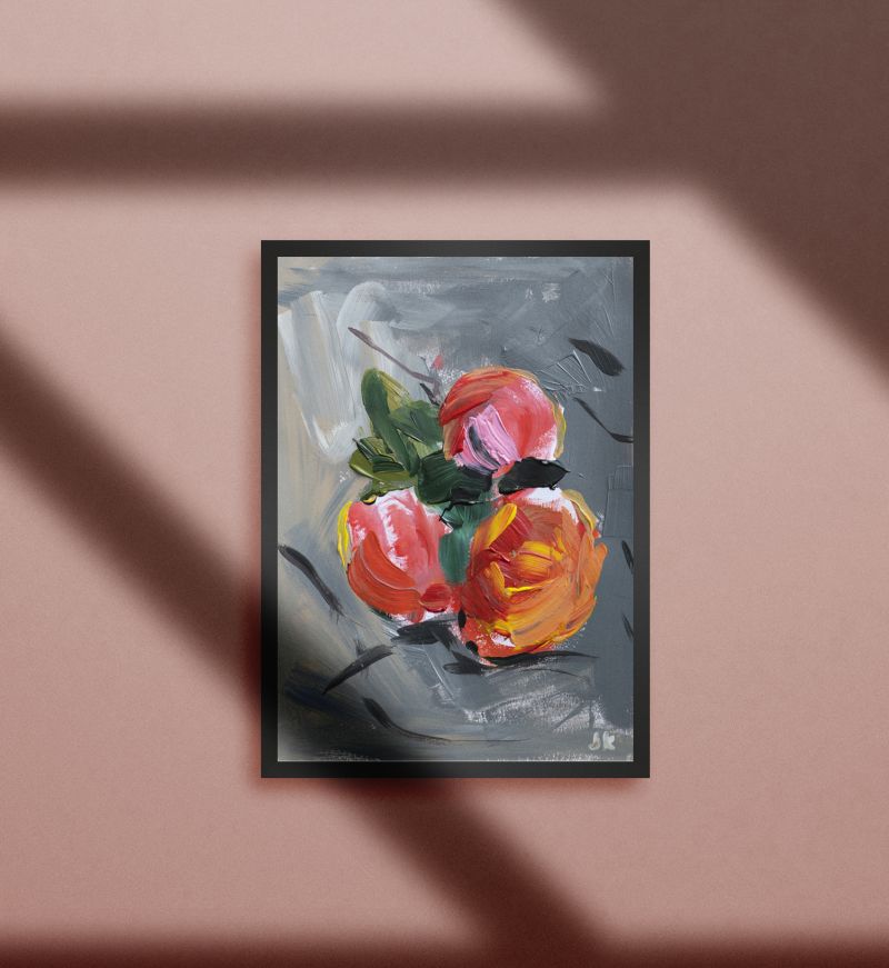 Купити Картина Three Roses 30*21 см від MAIIMO