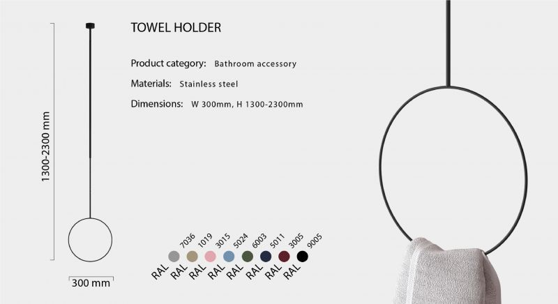 Купити Держатель для полотенец Towel holder від MAIIMO