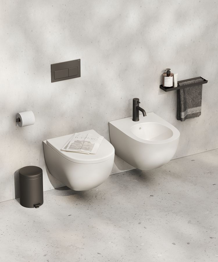 Купити Series of bathroom accessories STRIPE H  (holders) від MAIIMO