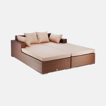 Outdoor bed QUADRO